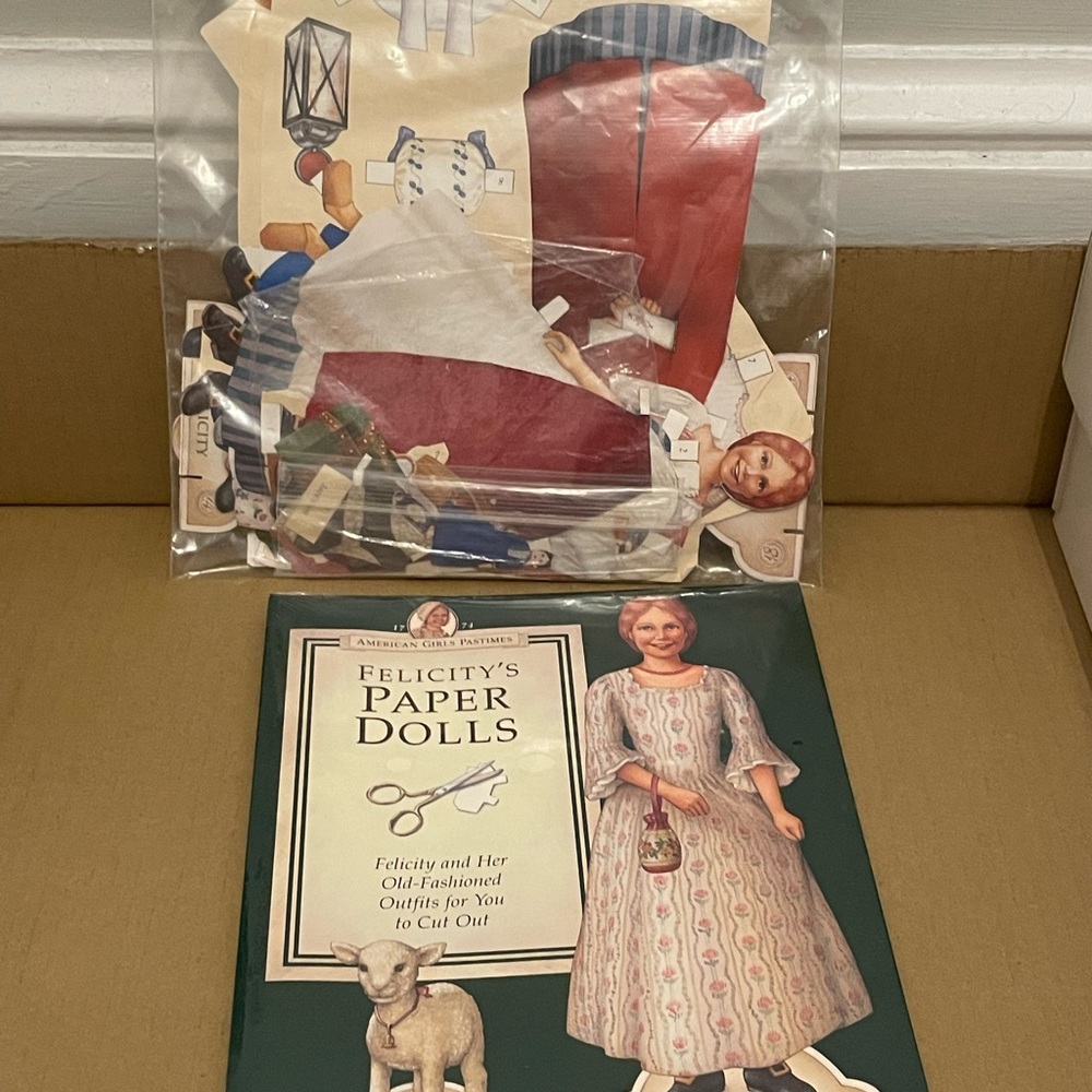 Felicity Paper Dolls and Kirsten Paper Dolls